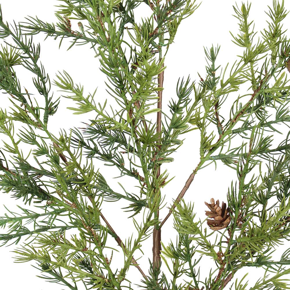 Artificial Pine Stem with Pinecones