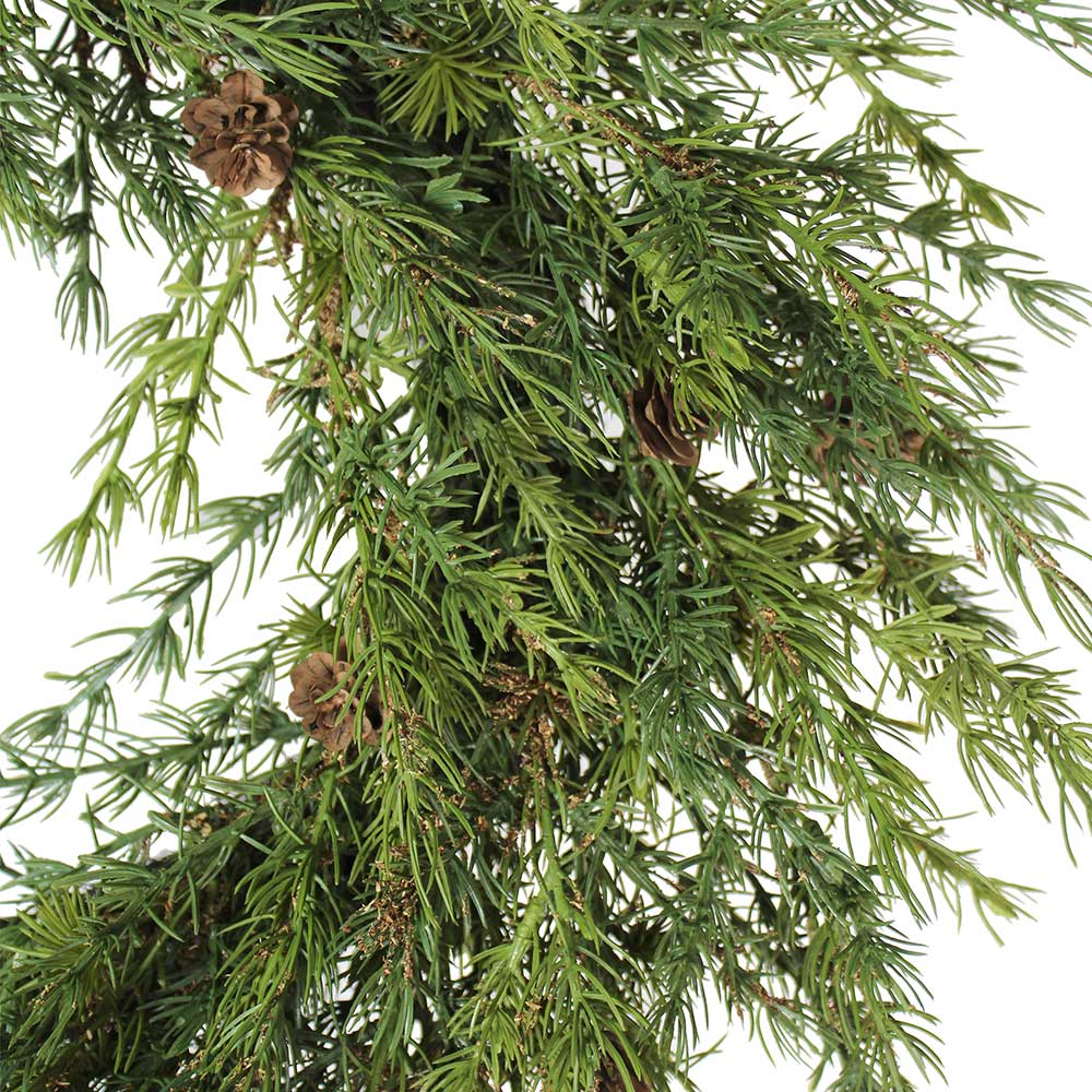 Pine Wreath and Garland