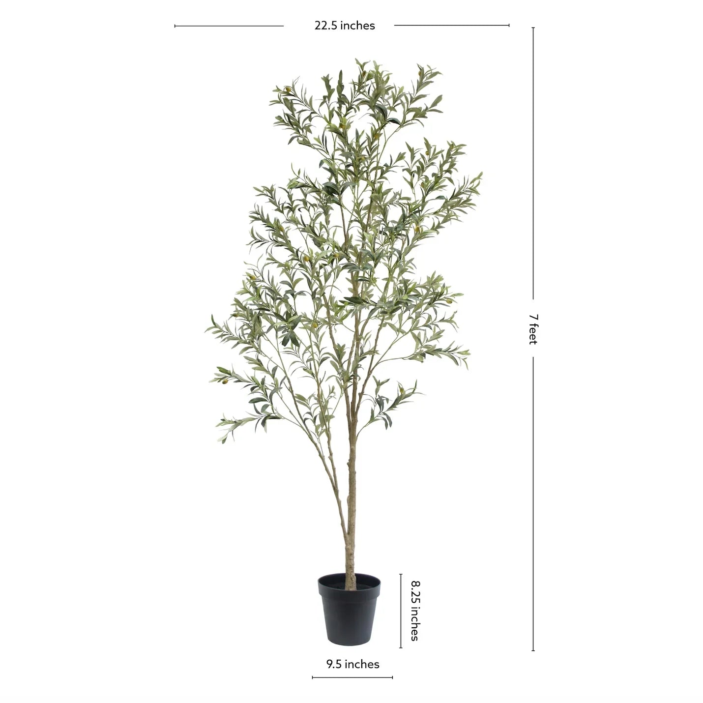 Artificial Wispy Olive Tree