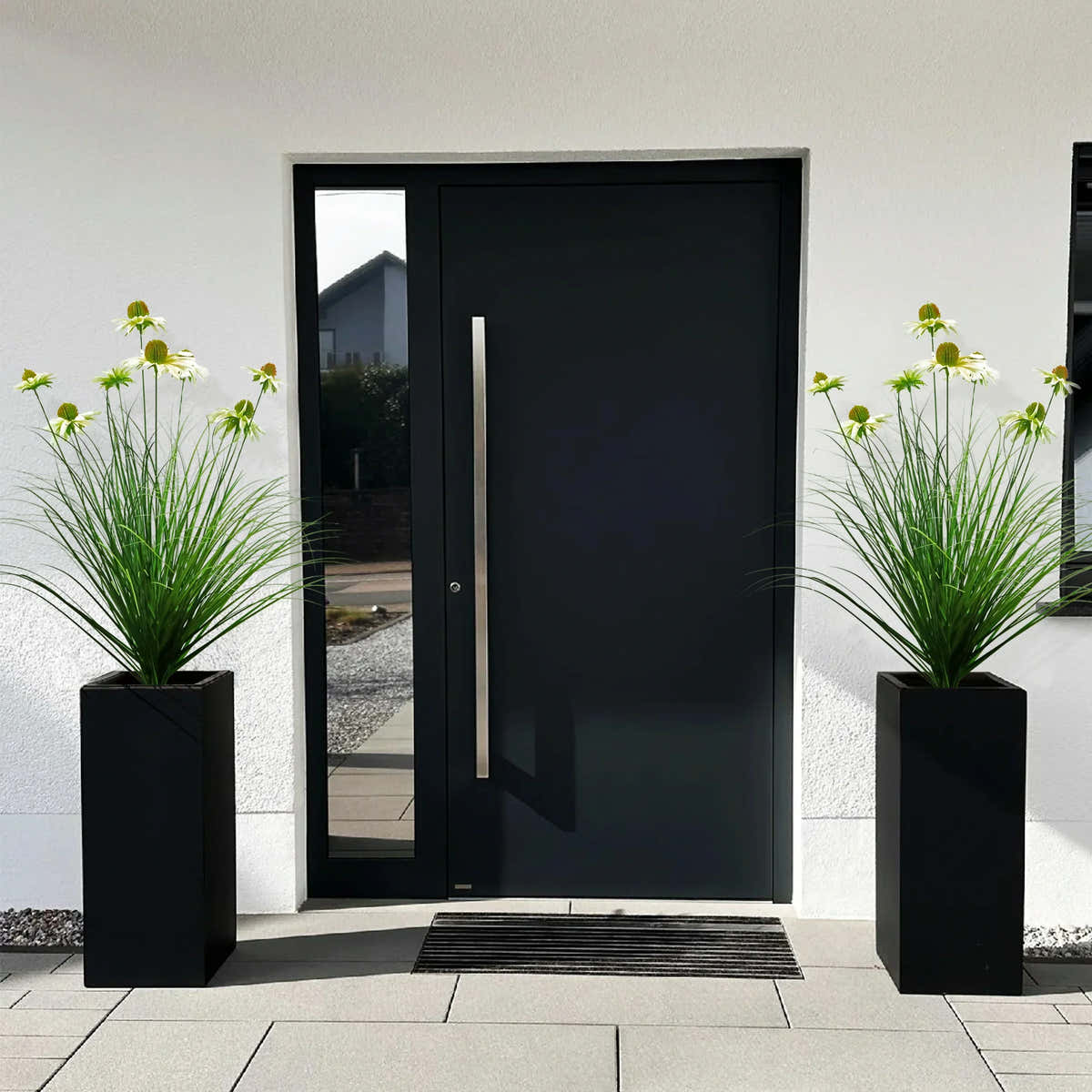 $1000+ Purchase Gift | Artificial 8-Head Chrysanthemum Spray 30"H