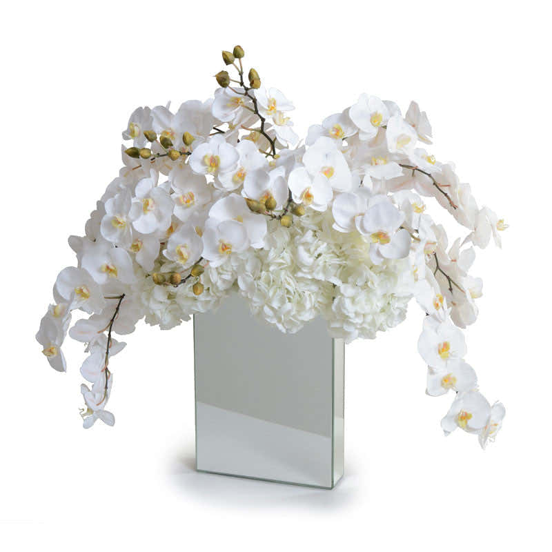 Orchid & Hydrangea Arrangement