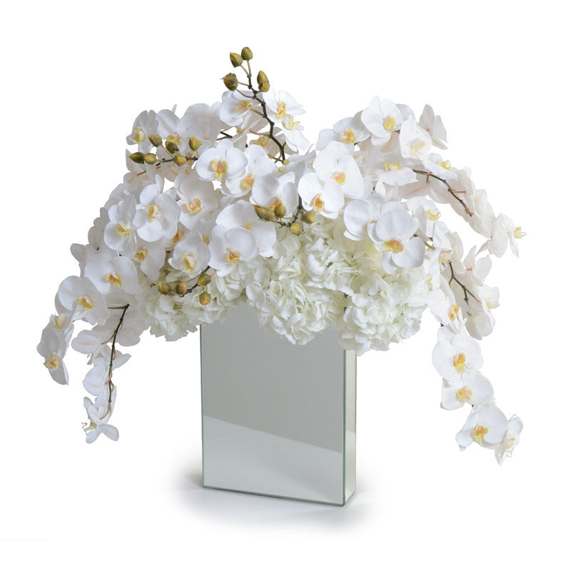 Orchid & Hydrangea Arrangement