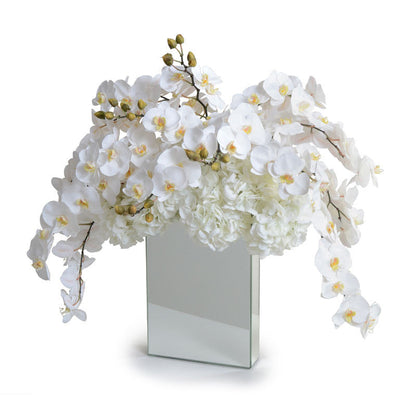 Orchid & Hydrangea Arrangement