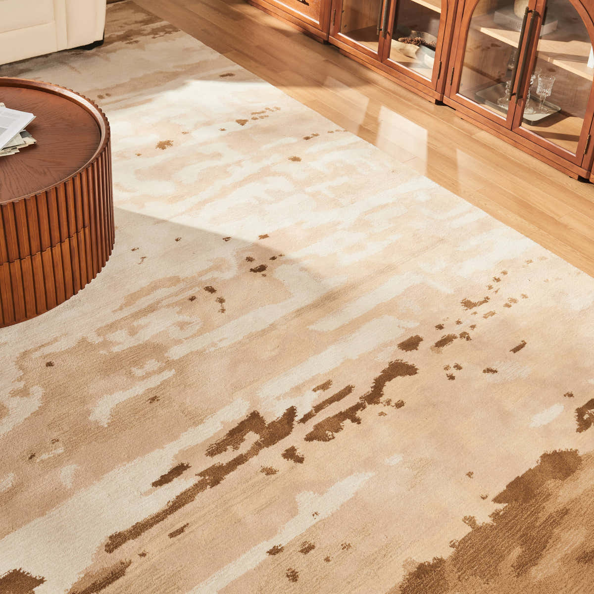 $5000+ Purchase Gift | Solene Ombre Wool-Blend Rug 9'x12'