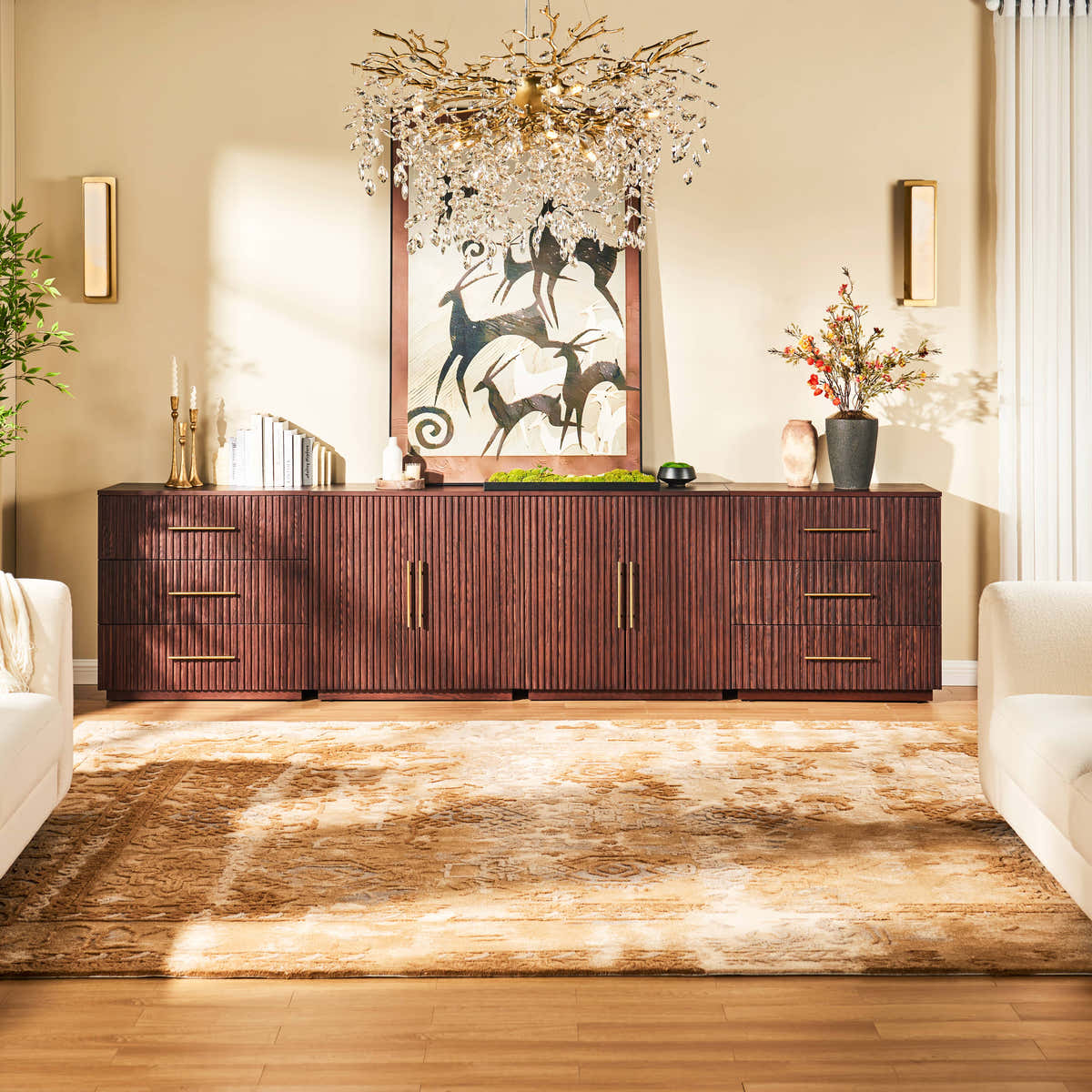 $2500+ Purchase Gift | Aurelian Relief Wool-Blend Rug 5'x8'