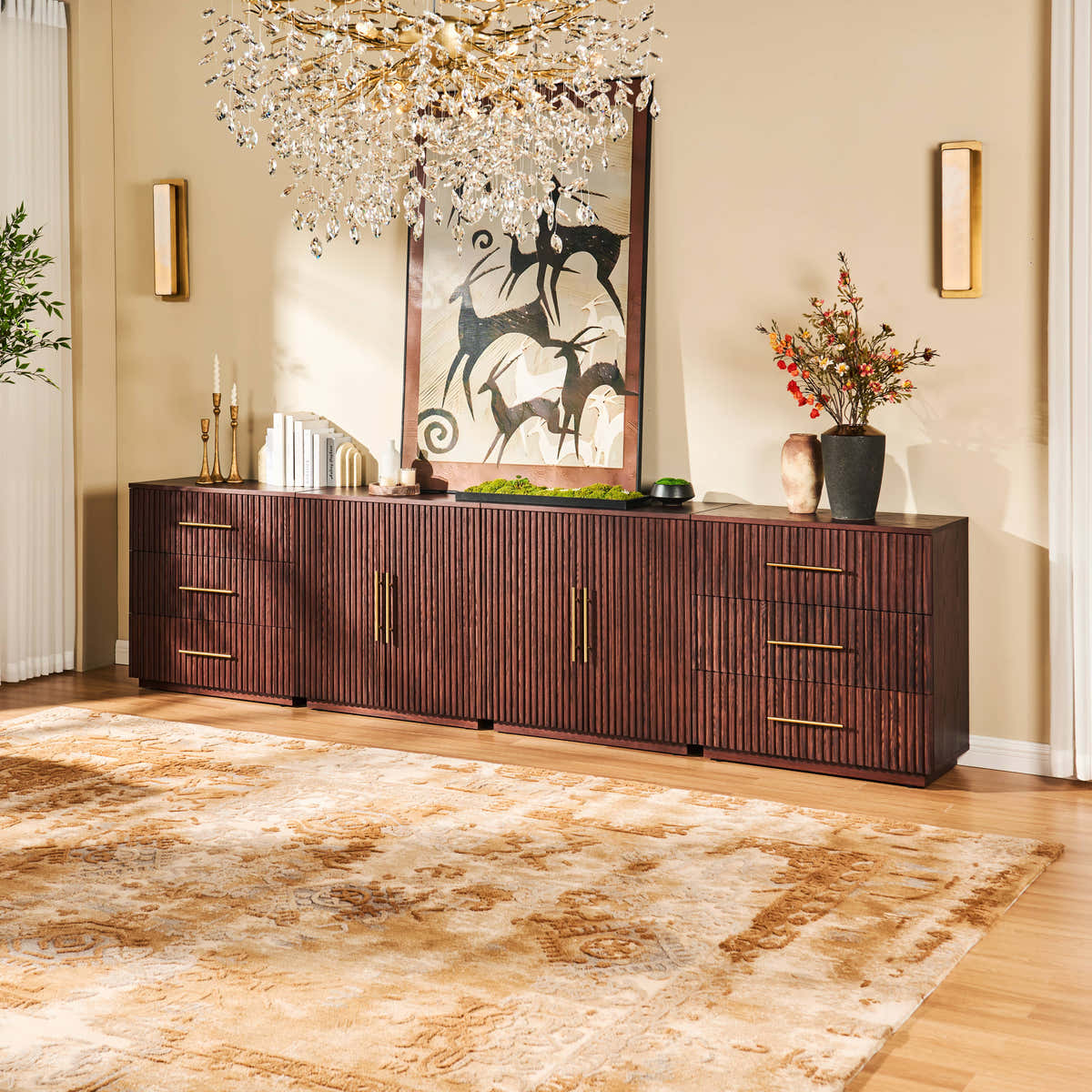 $2500+ Purchase Gift | Aurelian Relief Wool-Blend Rug 5'x8'