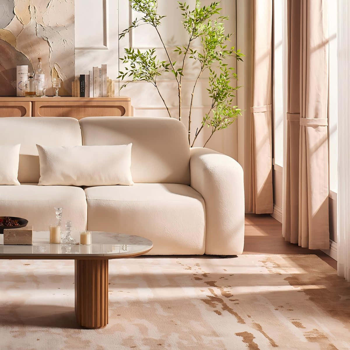 $2500+ Purchase Gift | Solene Ombre Wool-Blend Rug 5'x8'