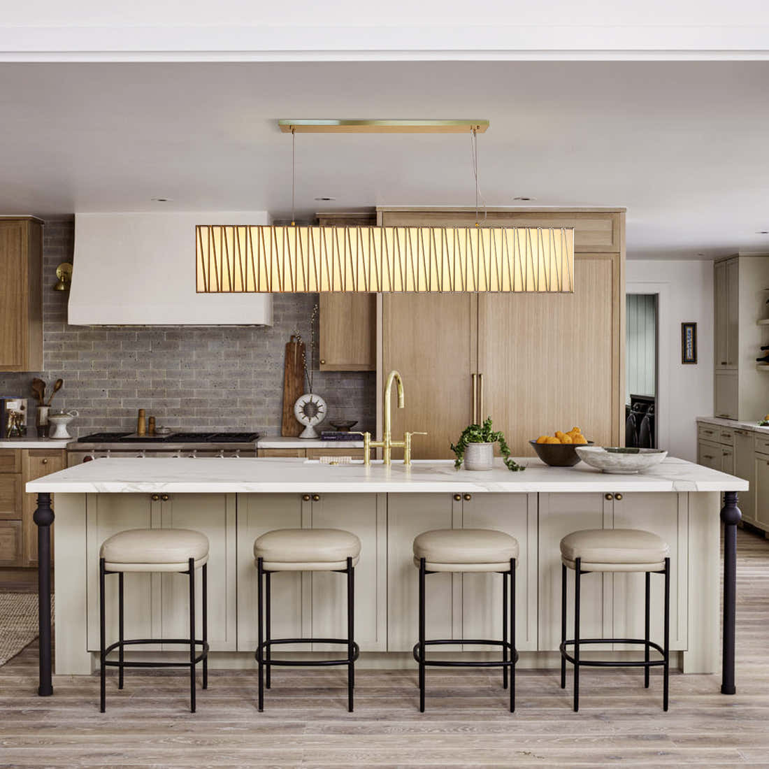 Junet Rectangular Chandelier 49"W 60"W