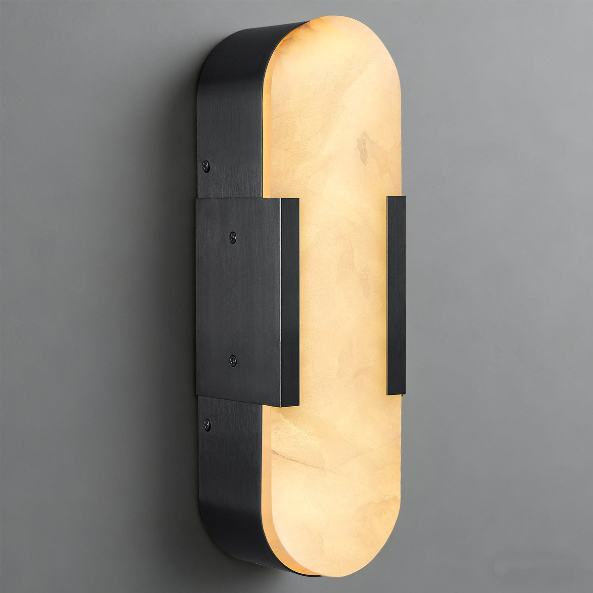 Modern Alabaster Wall Sconce