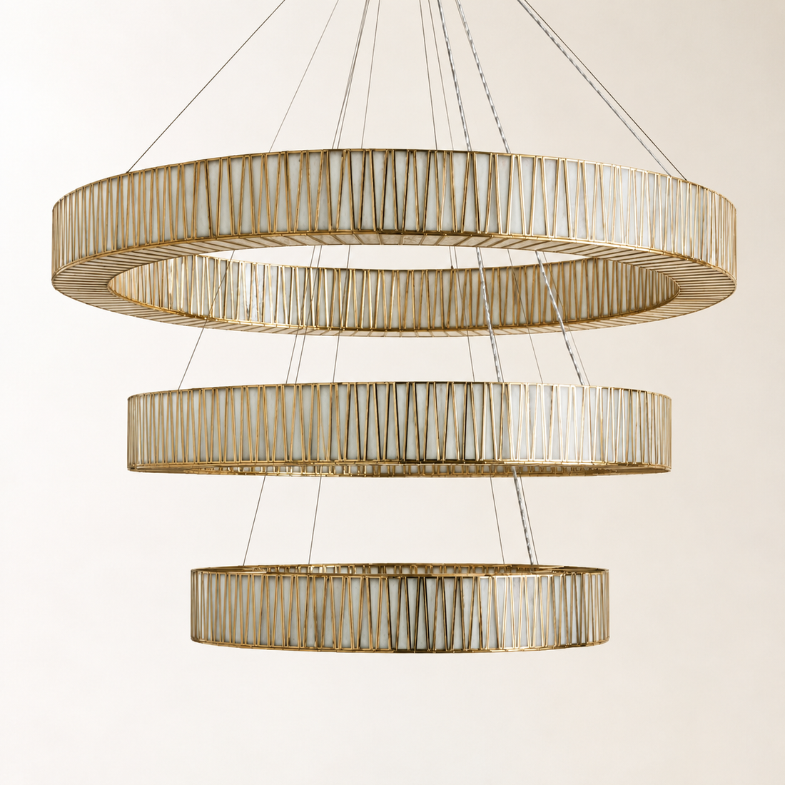 Junet 3-Tier Round Chandelier