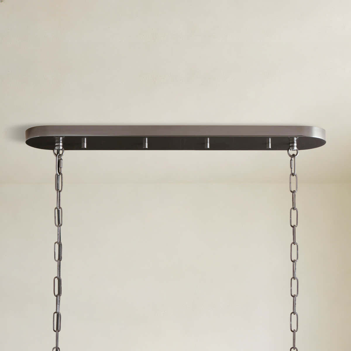 Amor Ghiaccio Glass Oval Chandelier 54"W/65"W