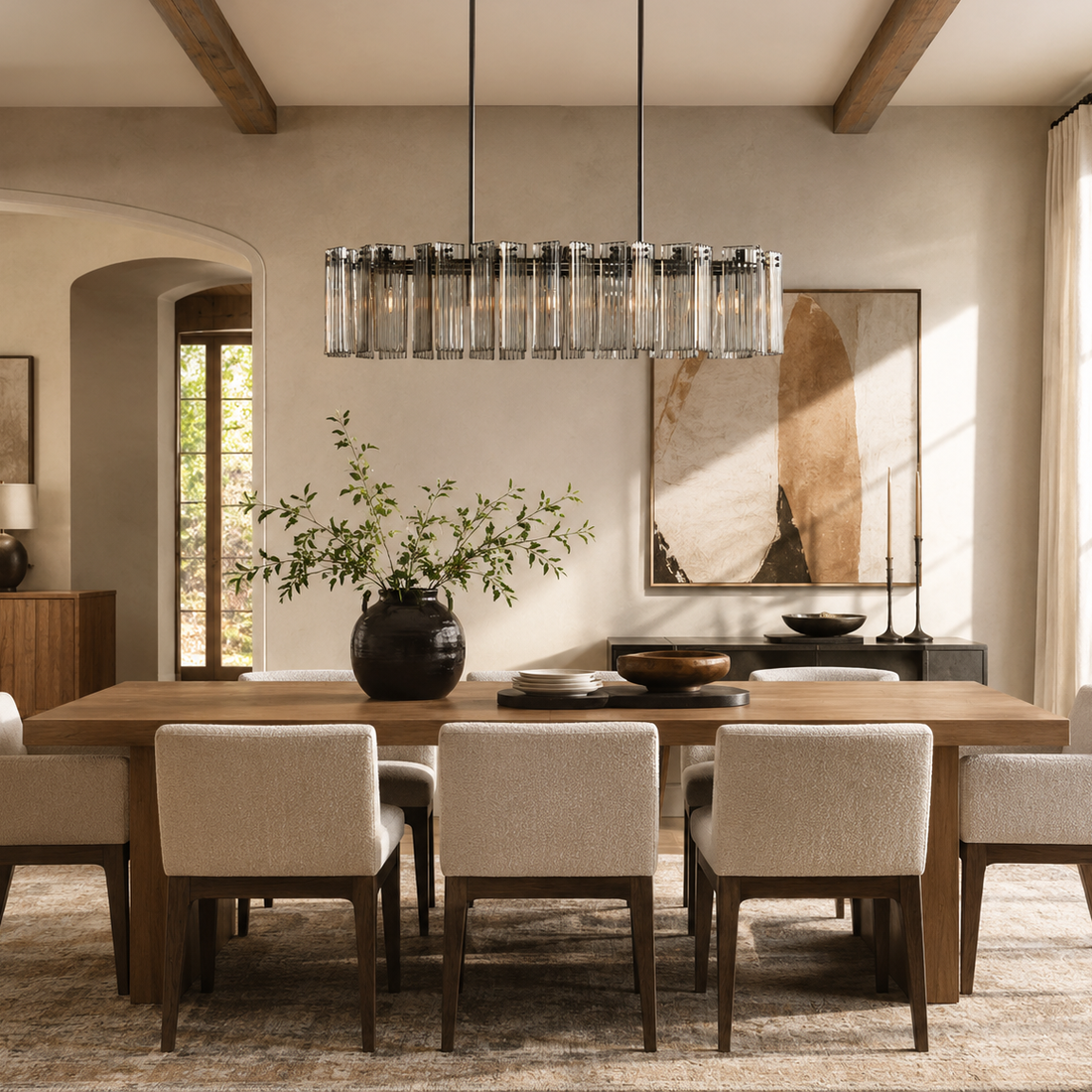 Delsie Oval 51" Chandelier