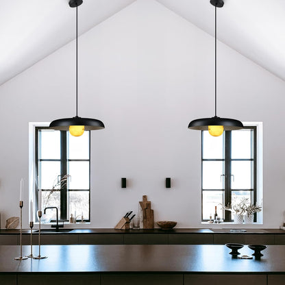 Alabaster Industrial Pendant