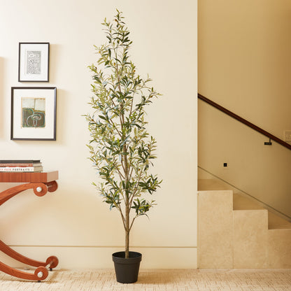 Artificial Slim Olive Tree