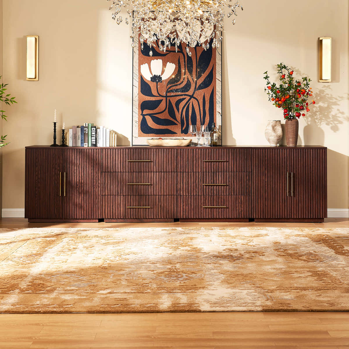 $2500+ Purchase Gift | Aurelian Relief Wool-Blend Rug 5'x8'
