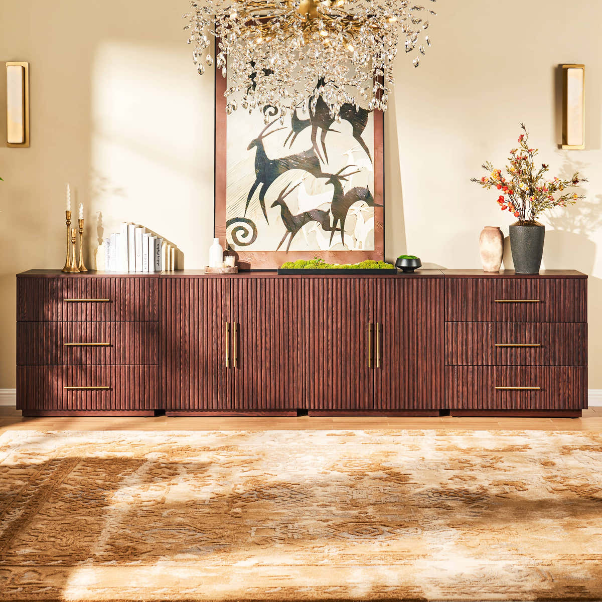 $5000+ Purchase Gift | Aurelian Relief Wool-Blend Rug 9'x12'