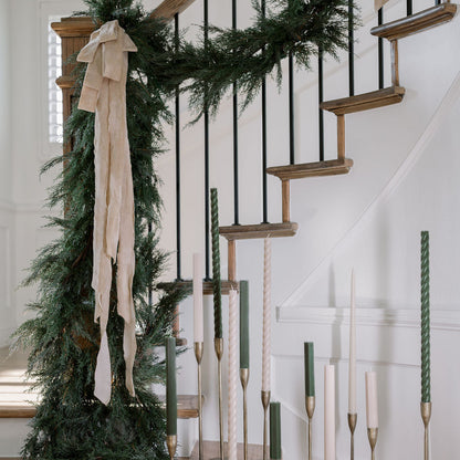 Cedar Wreath, Garland, and Stems