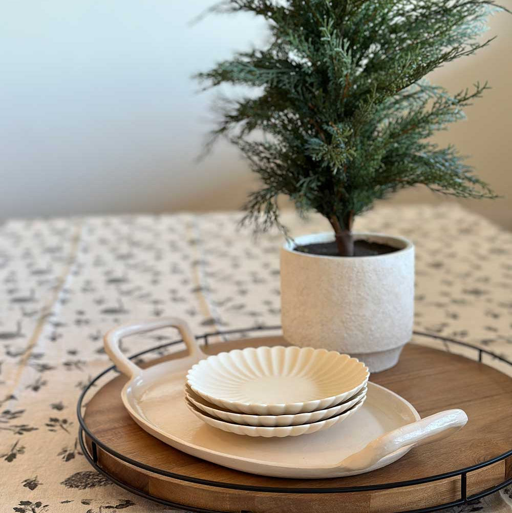 Cedar Tree and Cedar Garland