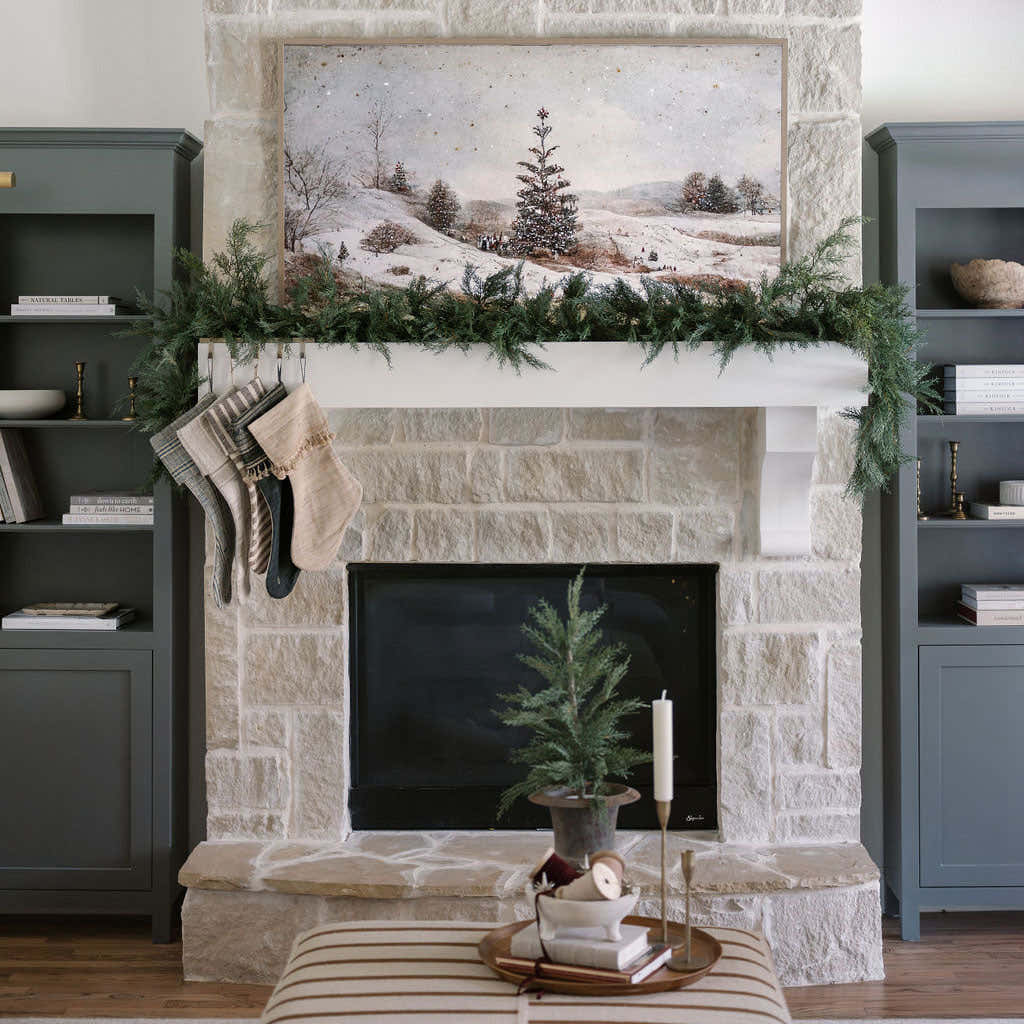 Cedar Tree and Cedar Garland