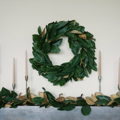 Magnolia Wreath and Garland