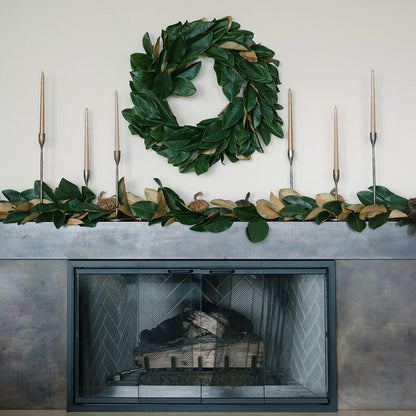 Magnolia Wreath and Garland