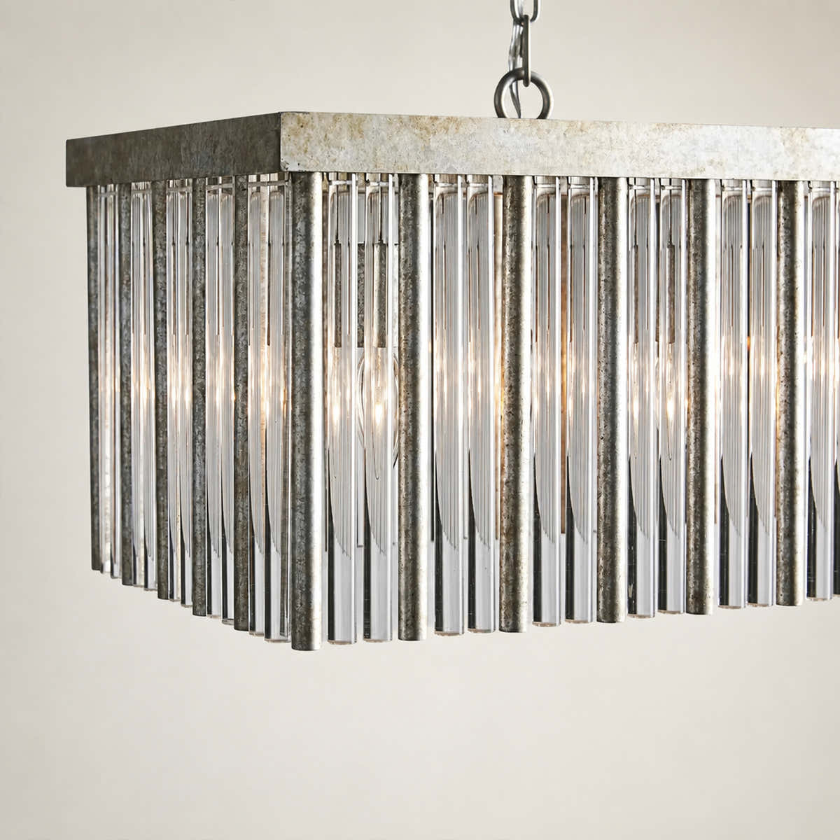 Andalucian Rectangular Chandelier 48'' 56''