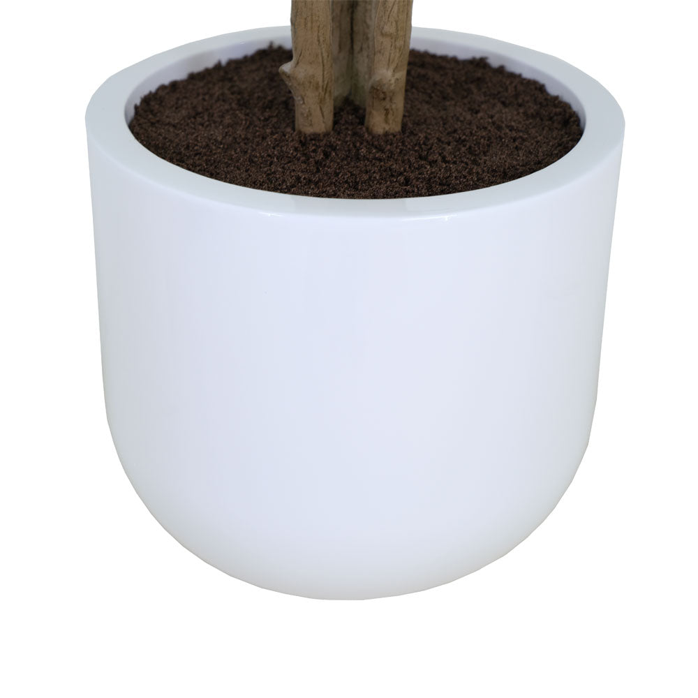 Faux Potted Eucalyptus Tree