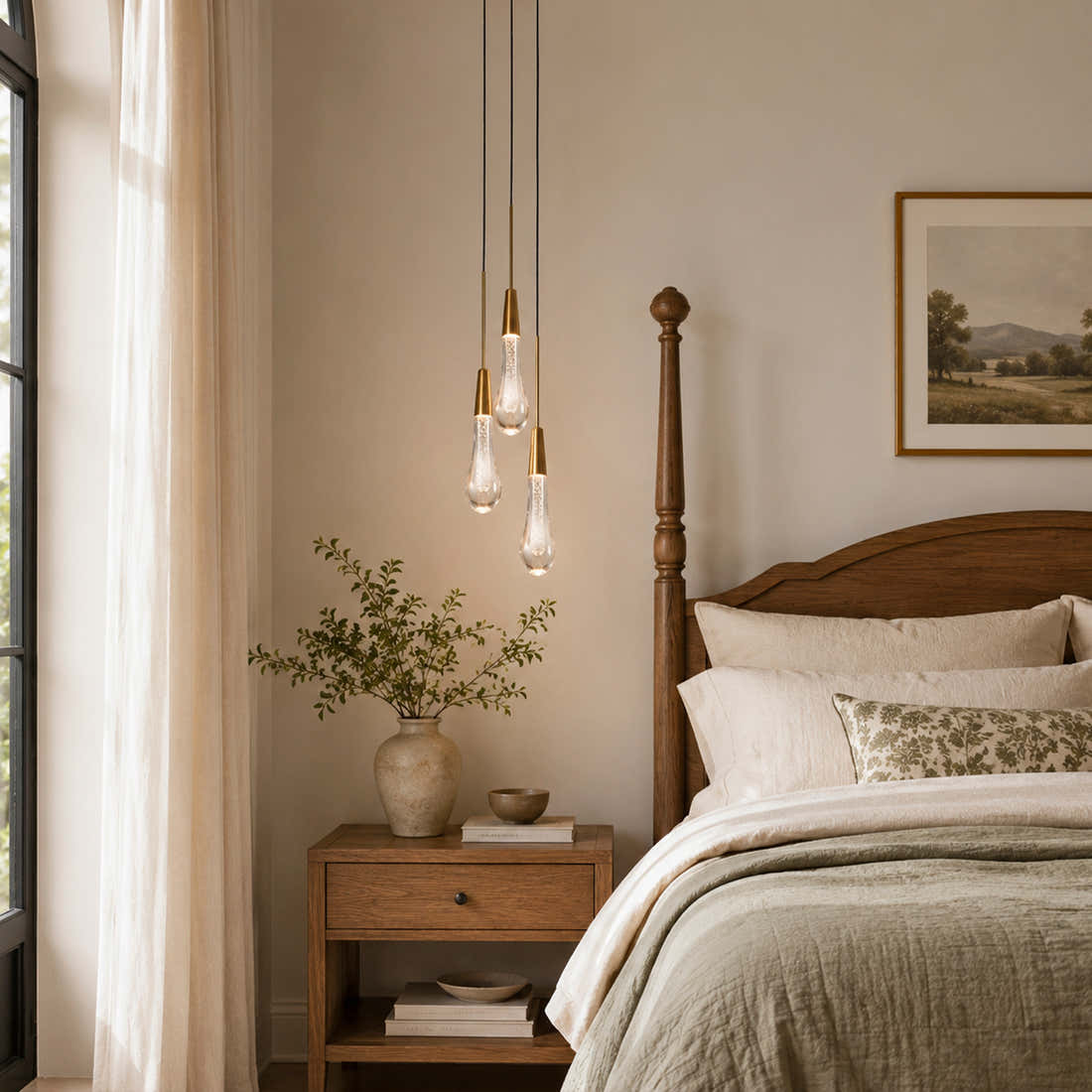 Soltaire 3-Light Pendant