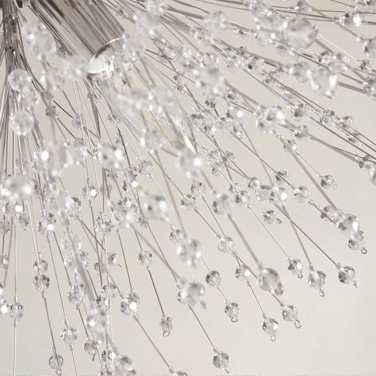Dandelion Flush Mount in Silver