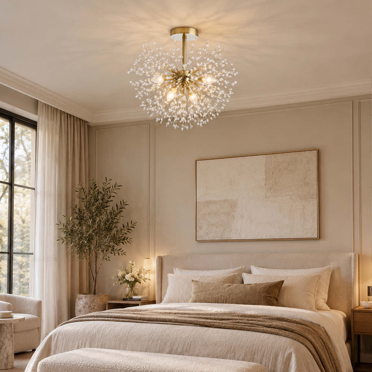 Dandelion Flush Mount
