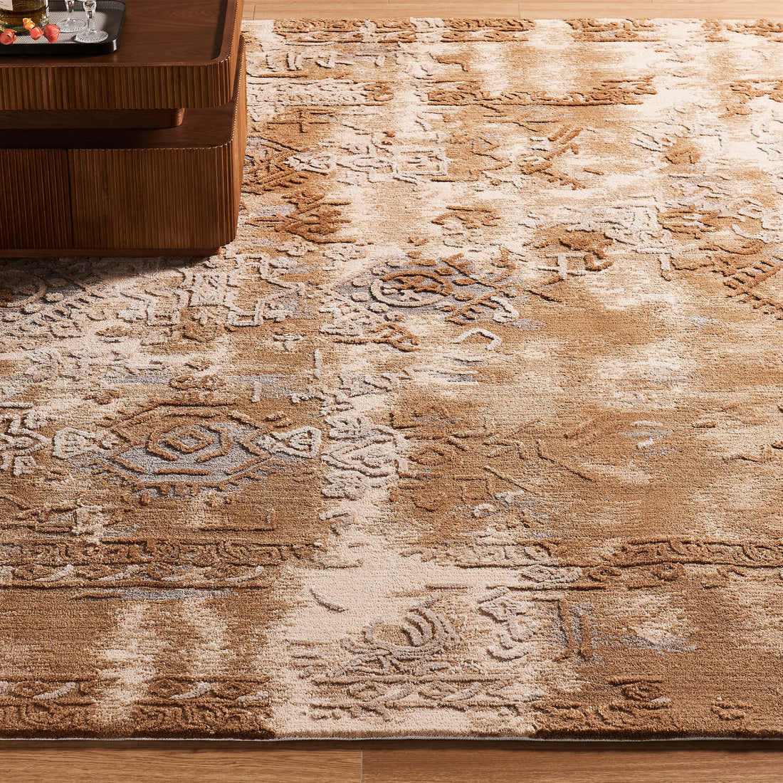 $2500+ Purchase Gift | Aurelian Relief Wool-Blend Rug 5'x8'