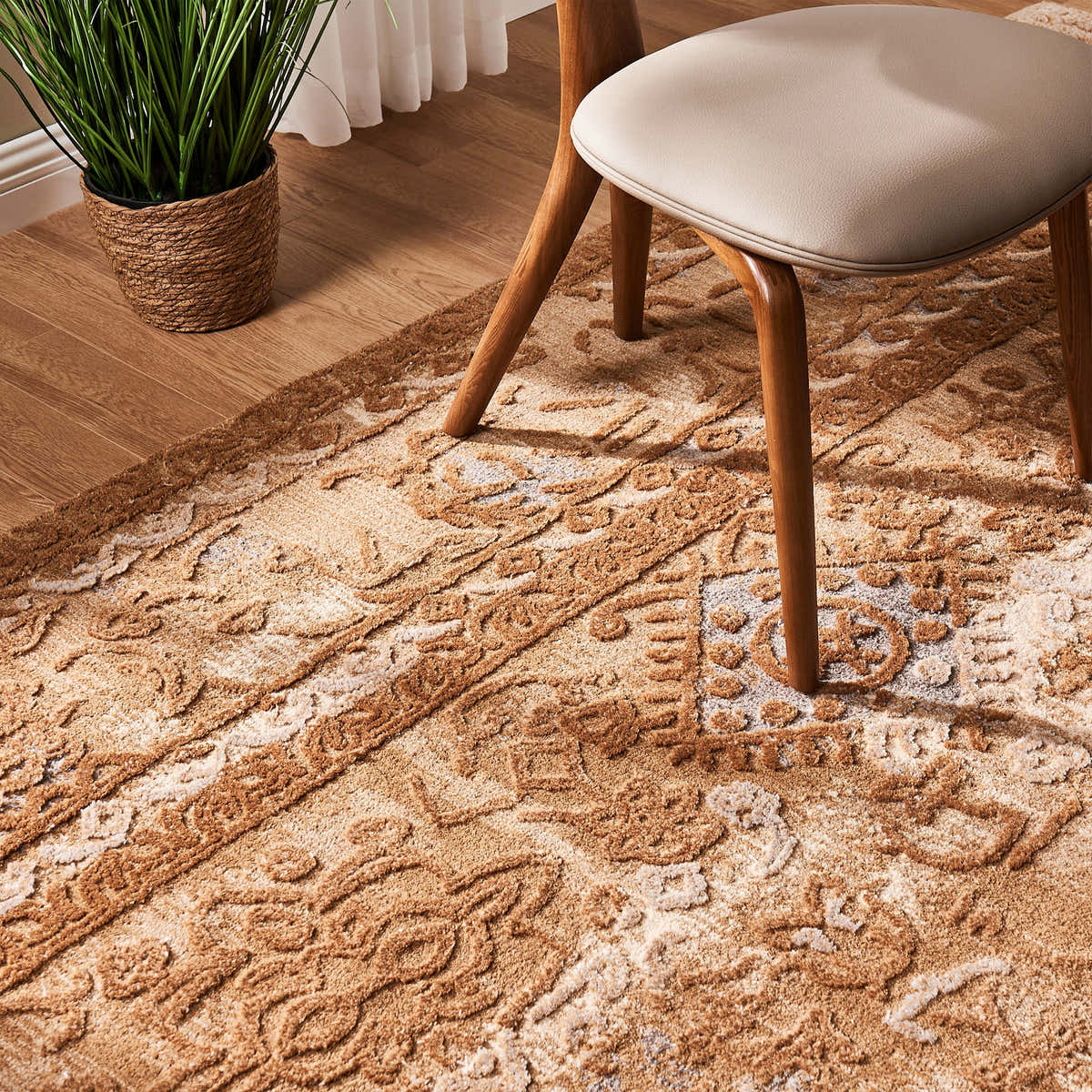 $5000+ Purchase Gift | Aurelian Relief Wool-Blend Rug 9'x12'