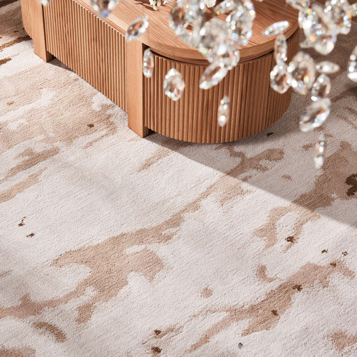 $2500+ Purchase Gift | Solene Ombre Wool-Blend Rug 5'x8'