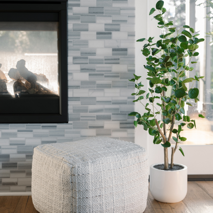 Faux Potted Eucalyptus Tree