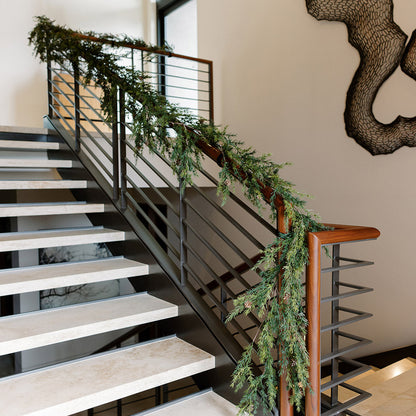 Pine Wreath and Garland