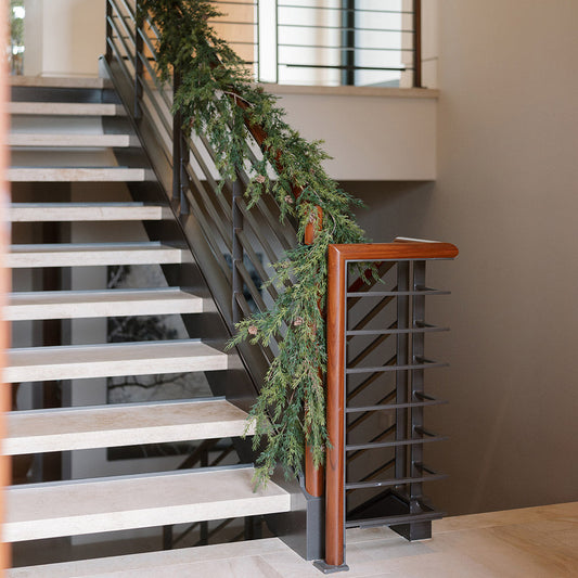 Artificial Pine Garland with Pinecones