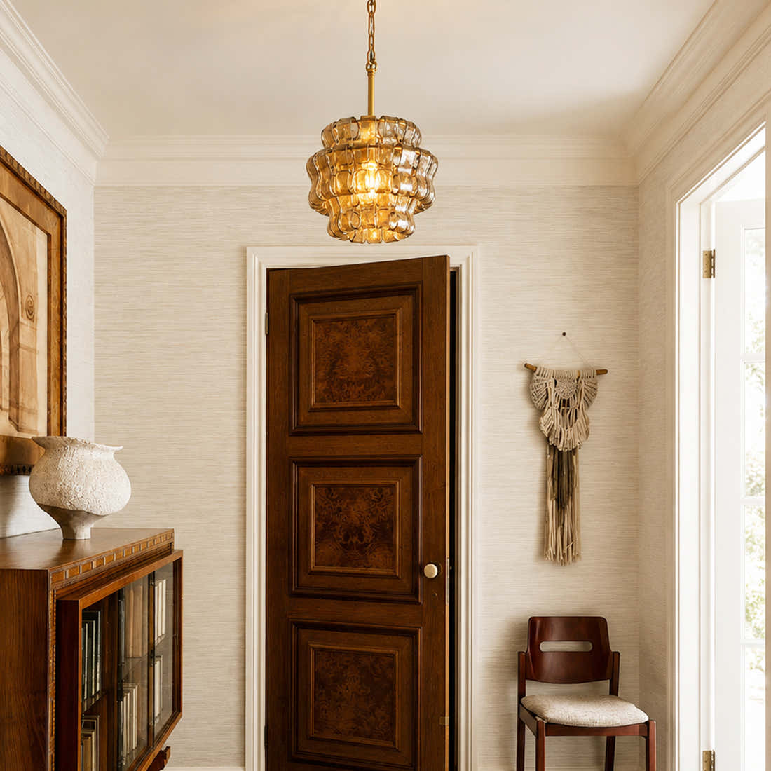 Amor Ghiaccio Glass Pendant Light