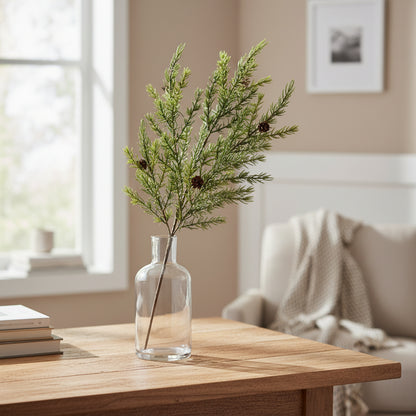 Artificial Pine Stem with Pinecones