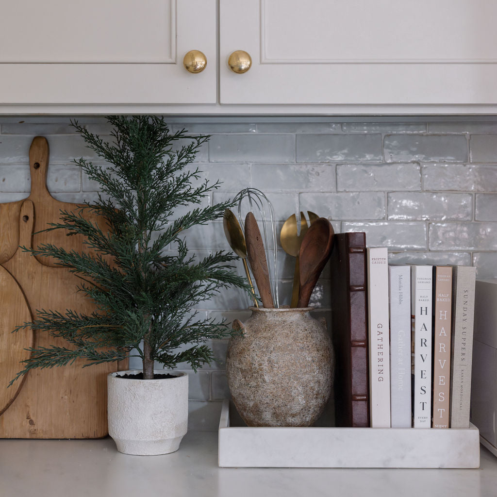 Cedar Tree and Cedar Garland