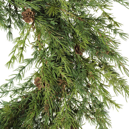 Pine Wreath and Garland