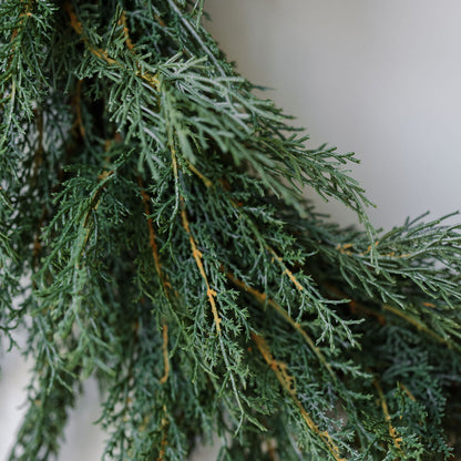 30" Faux Evergreen Cedar Wreath