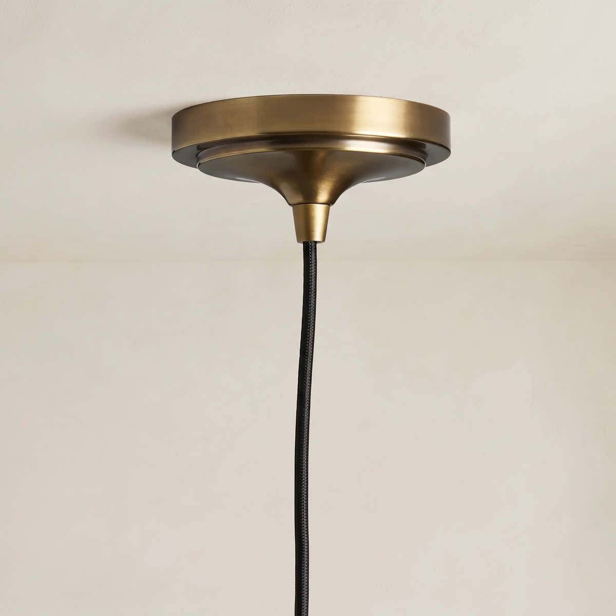 Recycled Metal Fan Pendant