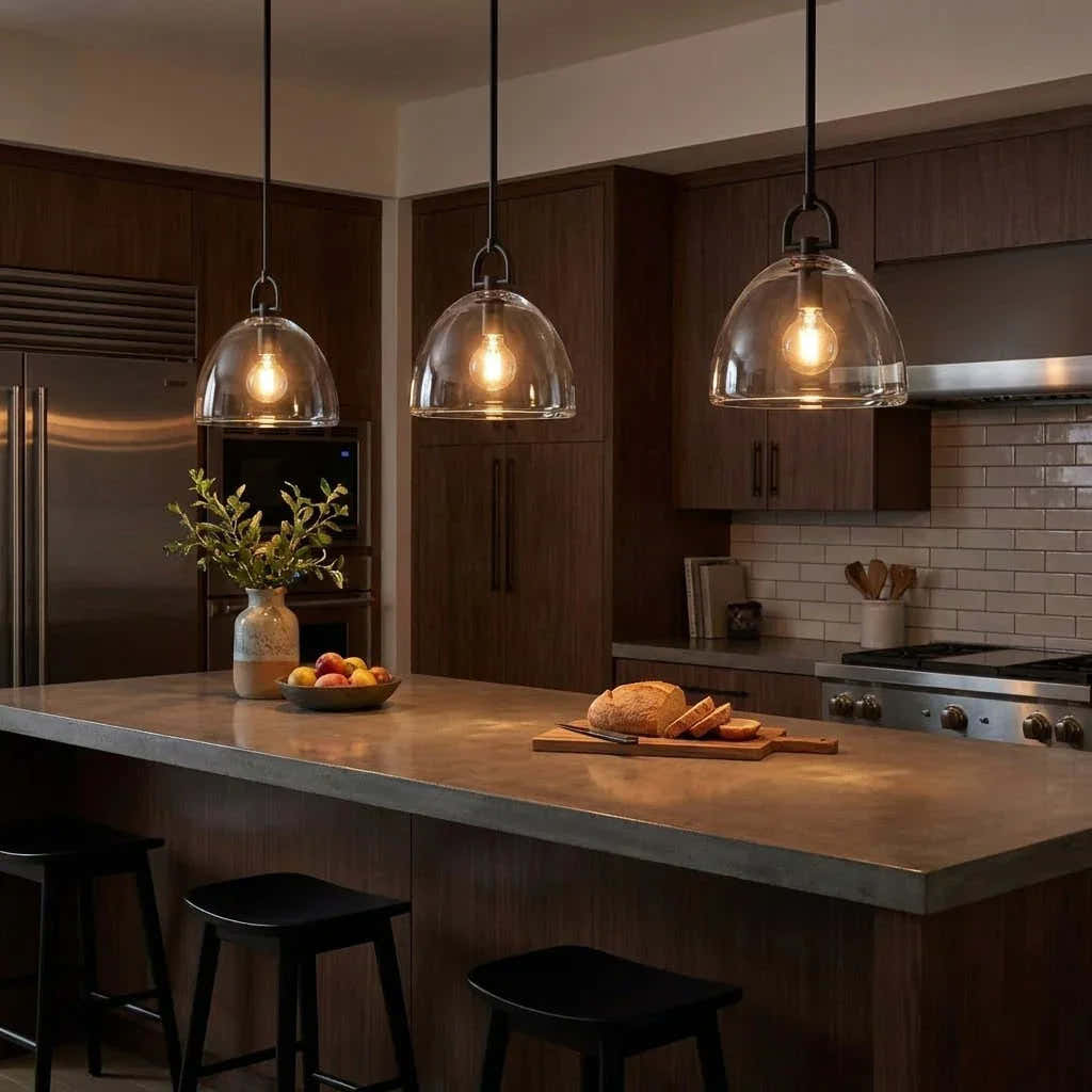 Auric Round Pendant Light