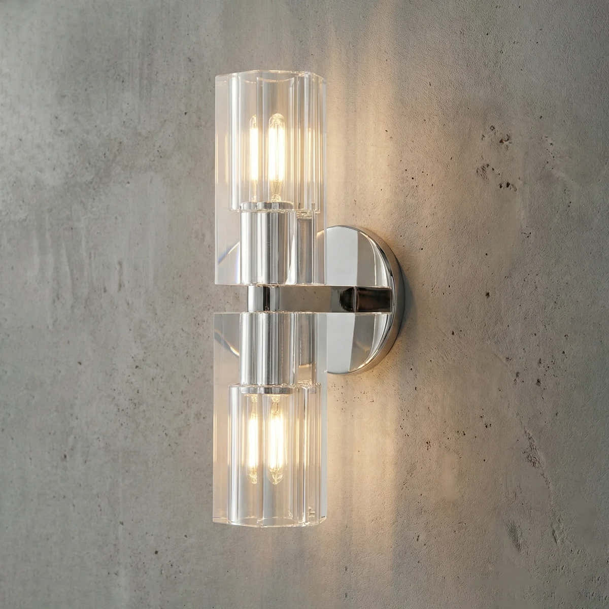 Aurora Glass Cup Sconce