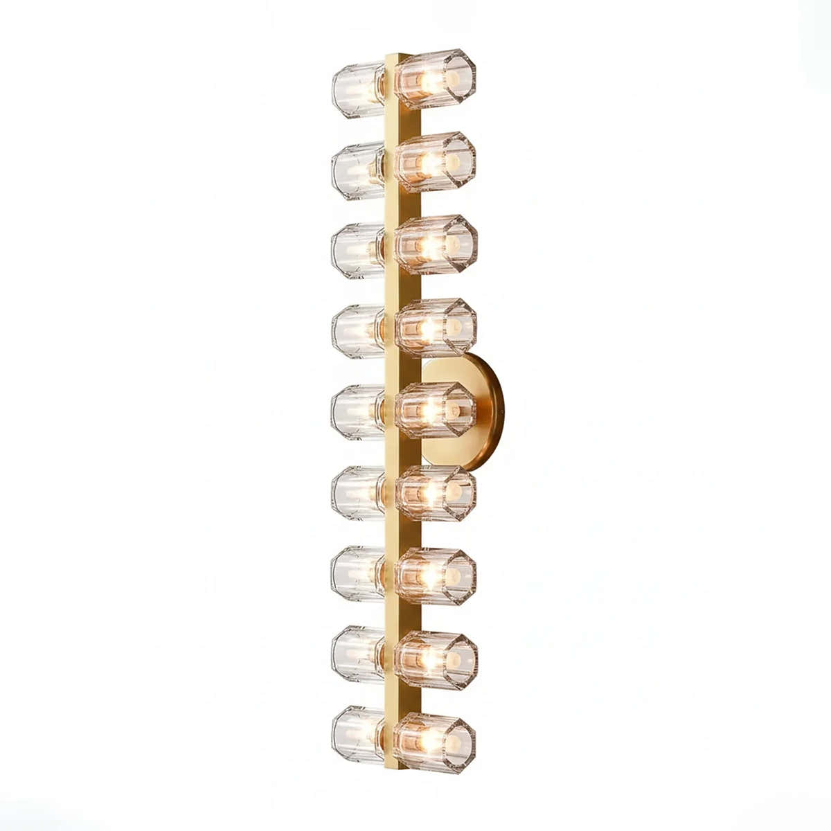 Aurora Glass Cup Sconce