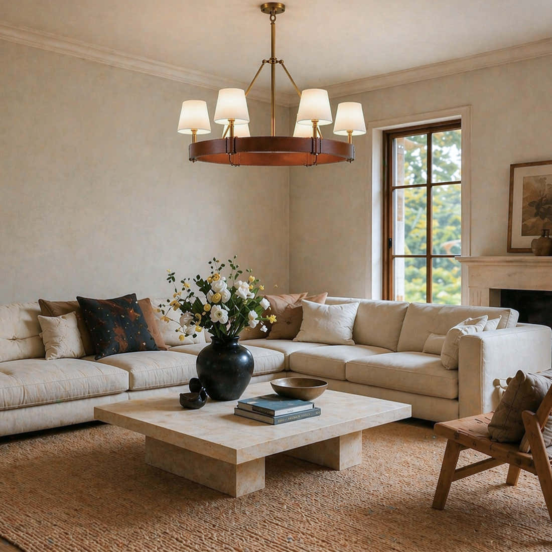 Hastings 6-Light Halo Chandelier