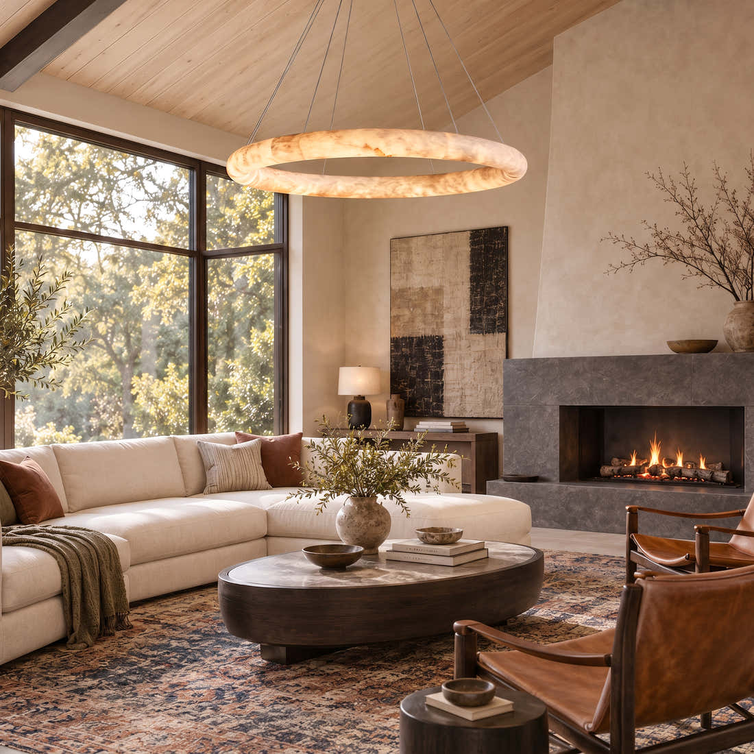 Halima Halo Chandelier