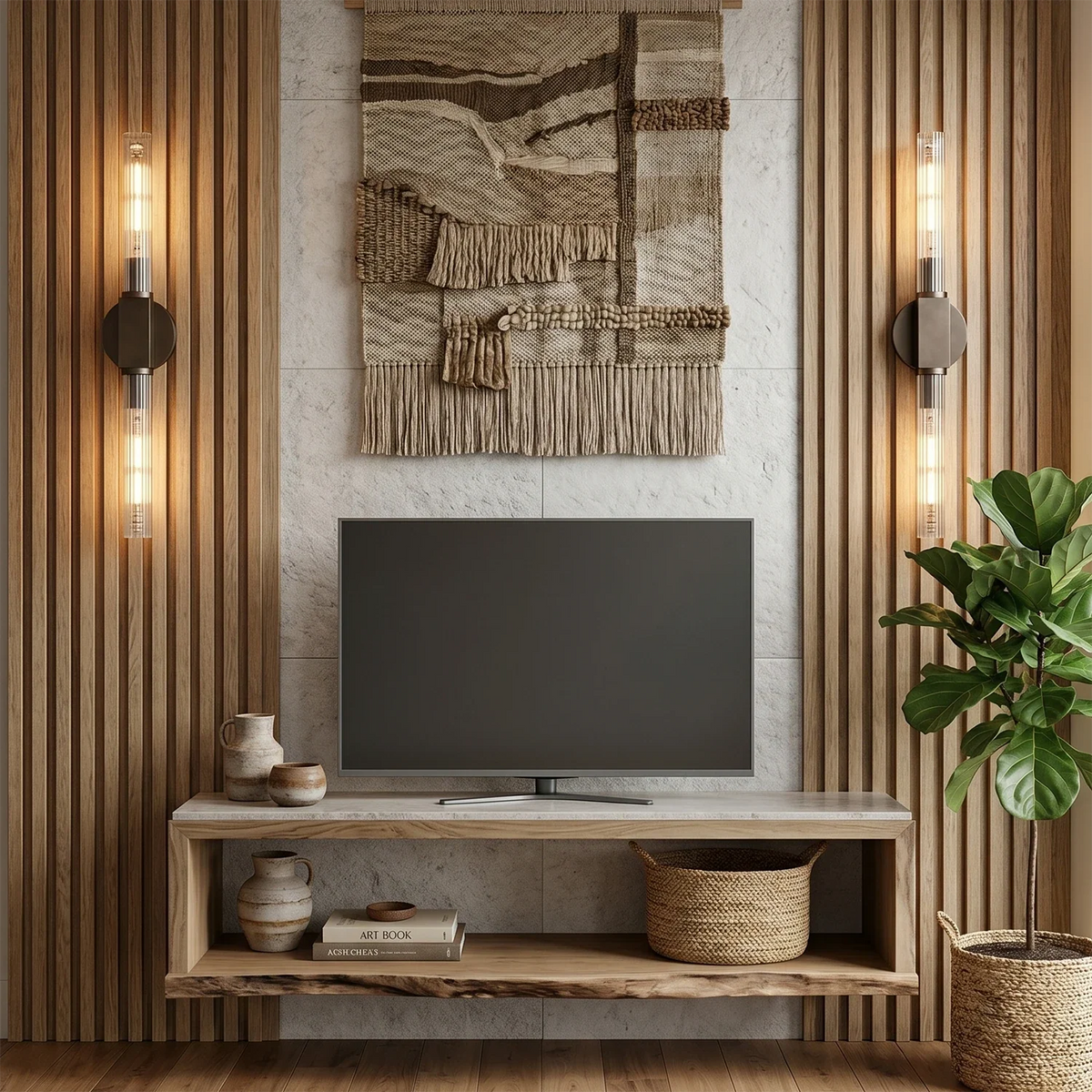 Cannellea Candlestick Linear Long Sconce