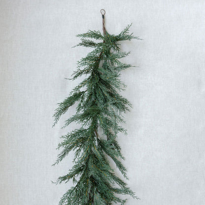 Faux Cedar Garland Evergreen