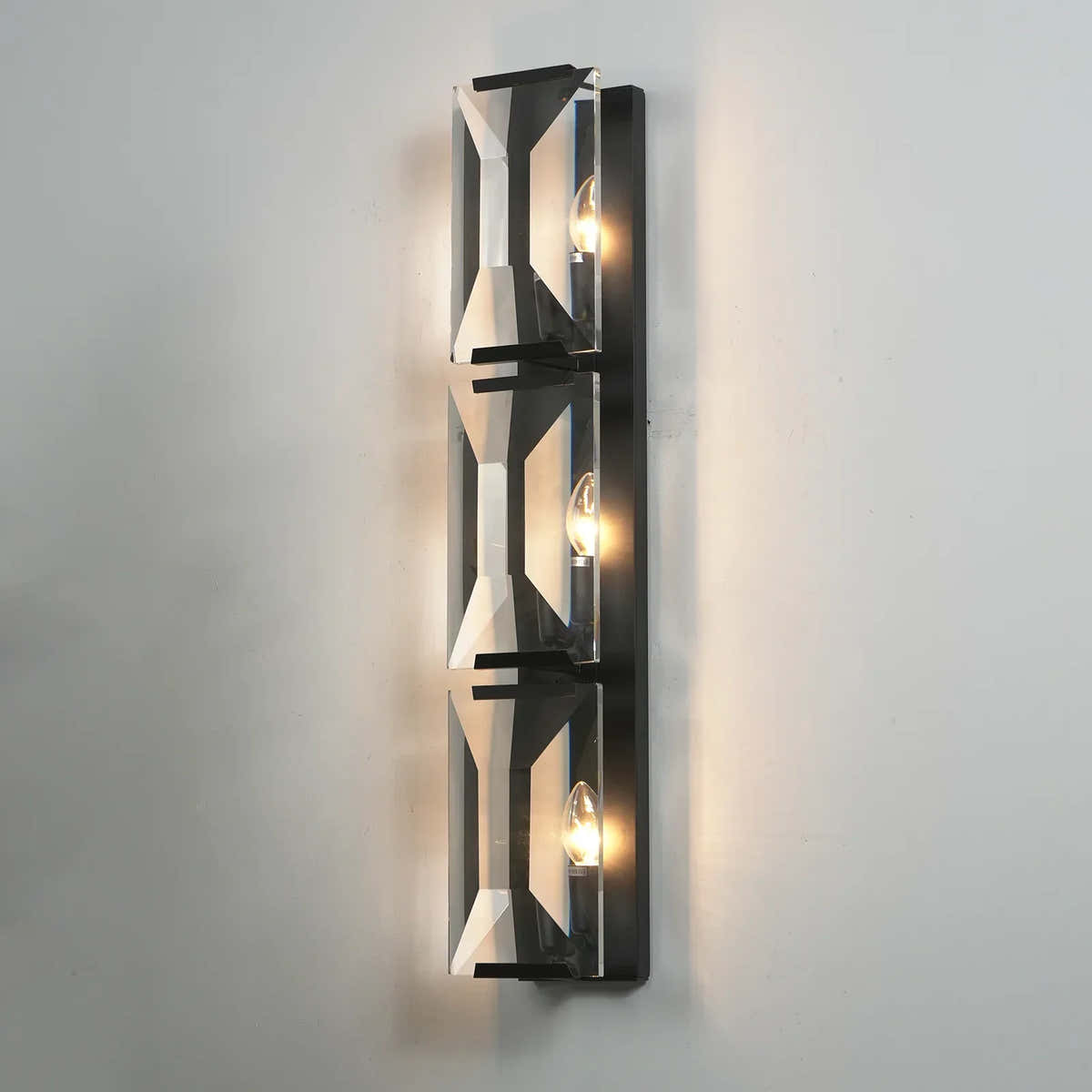 Crystal Rectangular Wall Lamp